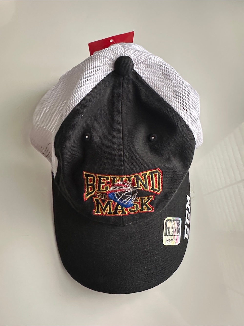 Behind the Mask Embroidered CCM Hat